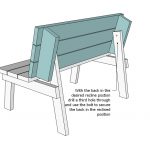 bench that turns into a picnic table plans ana white | picnic table that converts to benches - diy TOGQFCK