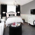black and white bedroom ideas for small rooms double-duty design ideas | hgtv KVLAIUZ