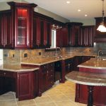 cherry kitchen cabinets with granite countertops cherry kitchen cabinet  pictures WTDNJBP