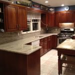 cherry kitchen cabinets with granite countertops soothing agent: river white granite countertops XATINUF
