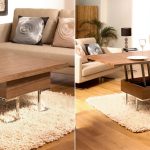 coffee table that converts to dining table walnut convertible coffee table EMUHSVF