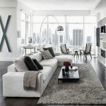 contemporary white living room design ideas modern living room | awesome living room | glass wall RFMLIWZ
