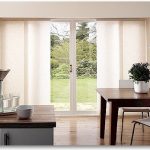 contemporary window treatments for sliding glass doors modern kitchen modern-kitchen NLGTXFA