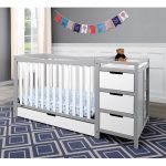 convertible baby cribs with changing table graco remi 4 in 1 convertible crib and changer combo HFCNXSX