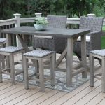 counter height outdoor table and chairs alluring extraordinary design bar height outdoor furniture patio set from SZOHEUE