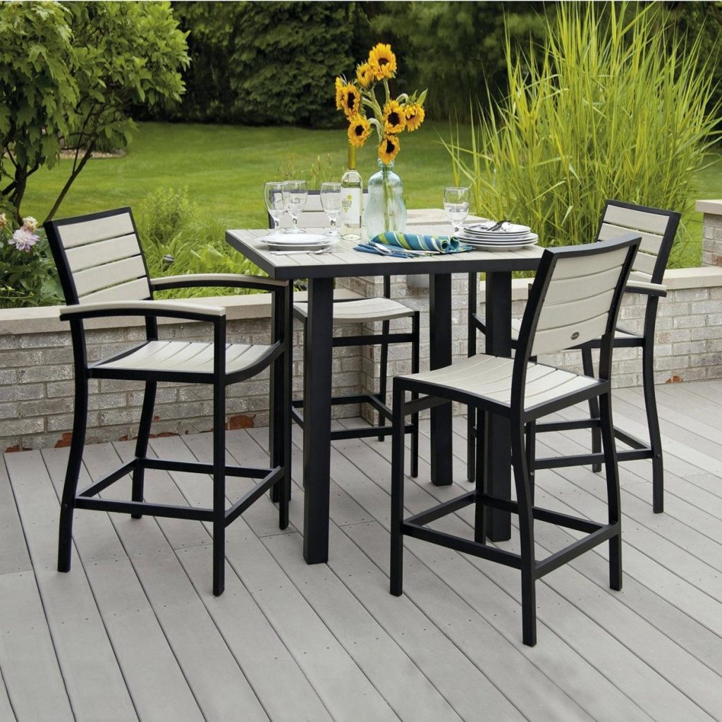 Ever-Beautiful Counter Height Outdoor Table and Chairs – goodworksfurniture