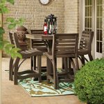 counter height outdoor table and chairs counter height outdoor furniture sets outdoor designs intended for amazing RSYOSOL