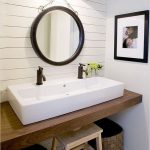 double vanity ideas for small bathrooms perfect double vanity for small bathroom with white wooden paneling EIEXGDR