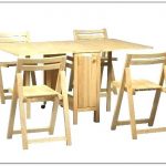 drop leaf table with folding chairs stored inside foldable table with chair storage folding table with chairs inside OXCXIKV