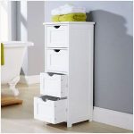 free standing bathroom cabinets with drawers white floor standing bathroom cabinet » comfy shaker style 4 WIFGQWO