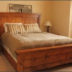 full size wooden bed frame with headboard modern rustic bed frame idea with high headboard rustic bedside BJCAWIM