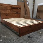 full size wooden bed frame with headboard wood full size headboard WJAGKTB