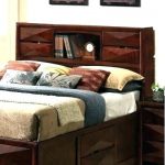 king size headboard with storage and lights queen headboard with PBLBMGA