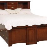 king storage bed with bookcase headboard cal king storage pedestal bed XINGCUH
