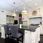 kitchens with white cabinets and dark floors open plan soft white cabinets contrasting dark floors contemporary-kitchen NTLSMSG