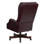 leather executive office chair high back flash furniture high back traditional tufted burgundy leather executive CGQCKMH