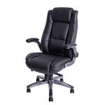 leather executive office chair high back kadirya high back bonded leather executive office chair - adjustable TEYACAC