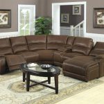 leather sectional sofa with chaise and recliner sectional couches with GQQXOIW