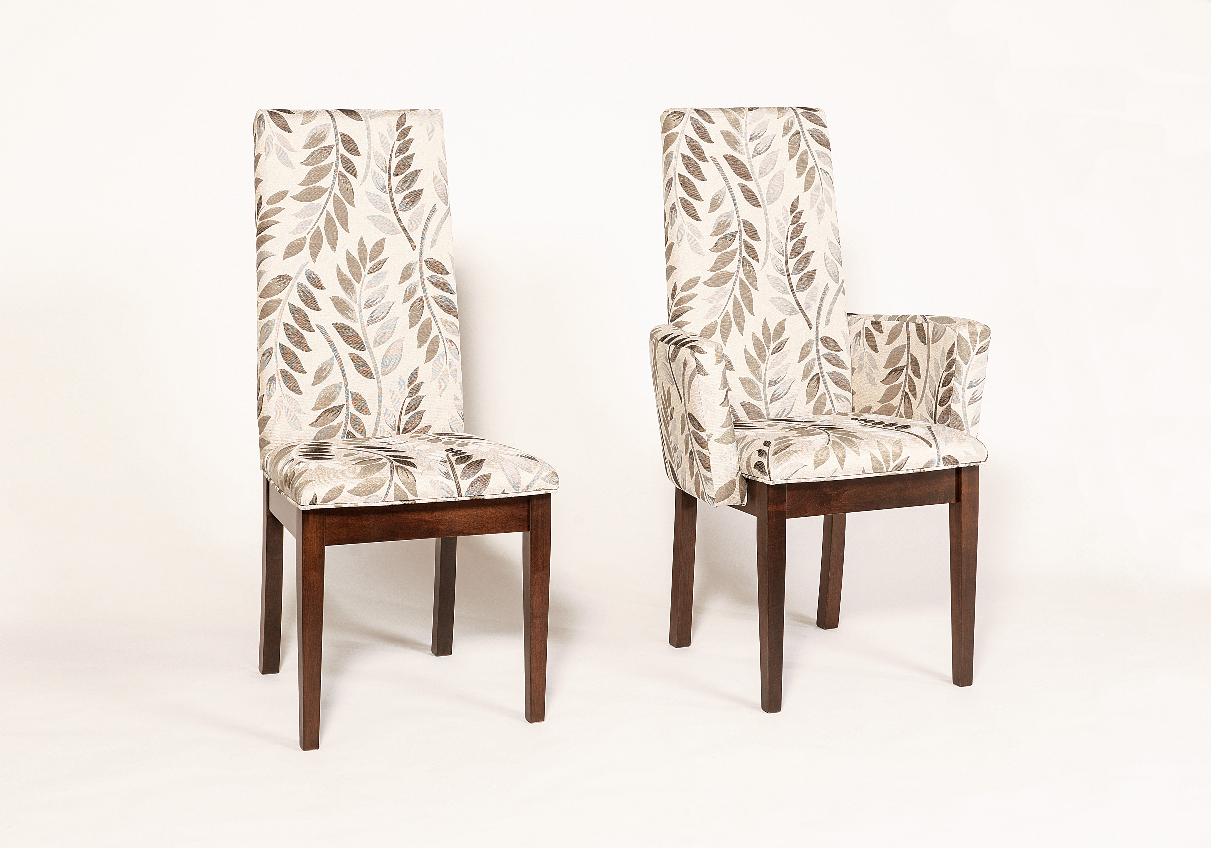 upholstered dining room armchair