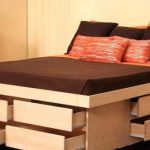 queen size platform bed frame with storage home and furniture: artistic queen size platform bed frame with BNPGZSV
