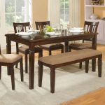 rectangular dining tables for small spaces ... dining tables, small rectangular dining table with bench and UENHEPT