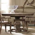 round dining table set with leaf extension hamilton home sorella pedestal dining table - item number: 5107-75203 YLENGJH