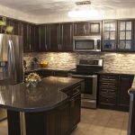 the decorating ideas best paint color for kitchen with dark cabinets JOLTIBG