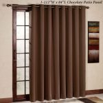 thermal curtains for sliding glass doors rhf thermal insulated blackout patio door curtain panel, sliding door LNPHIYP