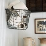 wall hanging baskets for bathroom storage locker basket wall storage ZZYUUWN