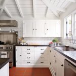 white kitchen cabinets with black countertops 25 black countertops to inspire your kitchen renovation OBSNPLQ