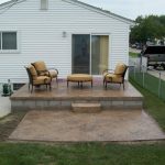 wonderful concrete patio ideas for small backyards concrete patio ideas for ELBWQJP