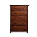 Shaker 5-Drawer Chest u2013 Grain Wood Furniture