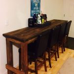 8ft long bar table & chairs | DIY HandBuilt Furniture | Table, Bar