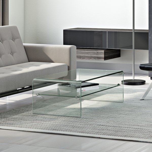 Classy Black Glass Coffee Table for Your living Room – goodworksfurniture