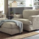 Benchcraft Barrish Contemporary Chair and a Half & Ottoman | Gallery