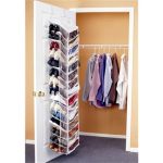 Shoes Away Over the Door Organizer - Dorm closet shoe organizer