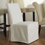 PB Comfort Square Slipcovered Dining Chairs | Pottery Barn