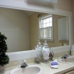 How to Frame a Bathroom Mirror | BATHROOM DESIGNS | Bathroom, Home