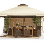 Portofino Gazebo 14'x14'x9' - Fortunoff Backyard Store