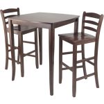 High-Top Dining Table and Chairs in Bar Table Sets