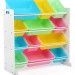 Amazon.com: Tot Tutors Kids' Toy Storage Organizer with 12 Plastic