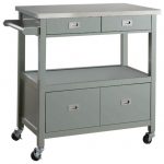 Sydney Kitchen Cart - Transitional - Kitchen Islands And Kitchen