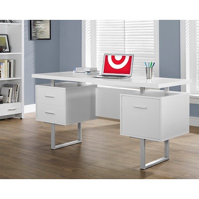 Modern Computer Desk - White - EveryRoom : Target