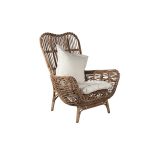 Round Back Rattan Chair & Reviews | AllModern