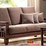 MAMTA DECORATION Solid Sheesham Wood Sofa Set Furniture for Living