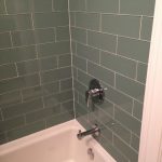 Glorious Glass Subway Tile Bathroom Ideas Bathroom Contemporary .