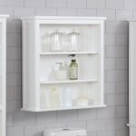 Highland Dunes Carruthers 27"W x 29"H Wall Mounted Bath Storage .