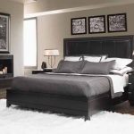 High Contrast Bedroom Decorating with Modern Bedding Sets in Black .