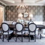 Black Salvaged Wood Trestle Dining Table - Transitional - Dining .