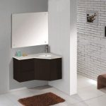 Corner bathroom vanity with sink - Bathroom : Furniture Reference .